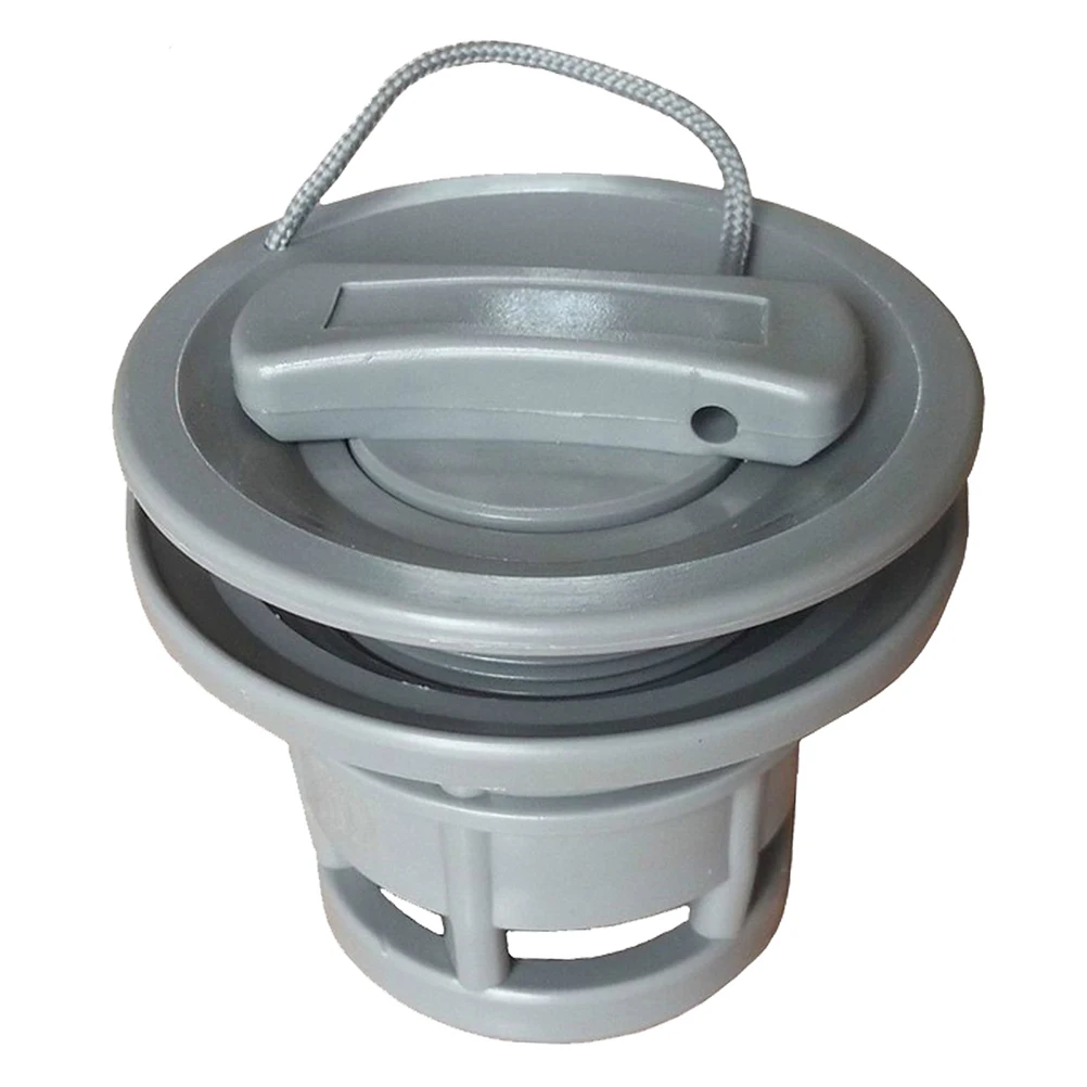 

Inflatable Boat Air Valve Gray Plastic Kayak Rubber Fishboat Scupper Adapter Water Sports Accessories Structural