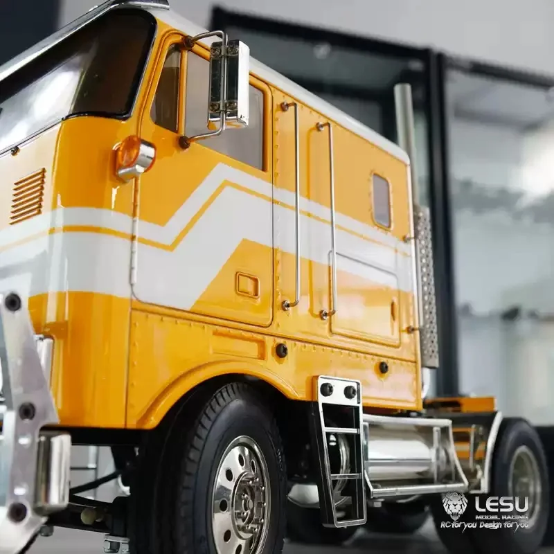 

1/14 RC Truck Globe Liner Protection Bar Cab Decoration Cabin Decoration GW-K011 For Tamiya American Tractor Truck Accessories