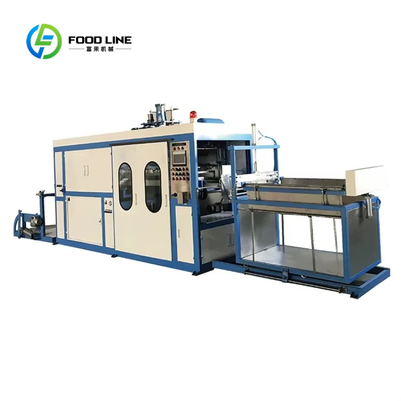 Customized Automatic PVC PET PP Blister Disposable Plastic Packaging Making Vacuum Forming Machine Food Box Tray Machine