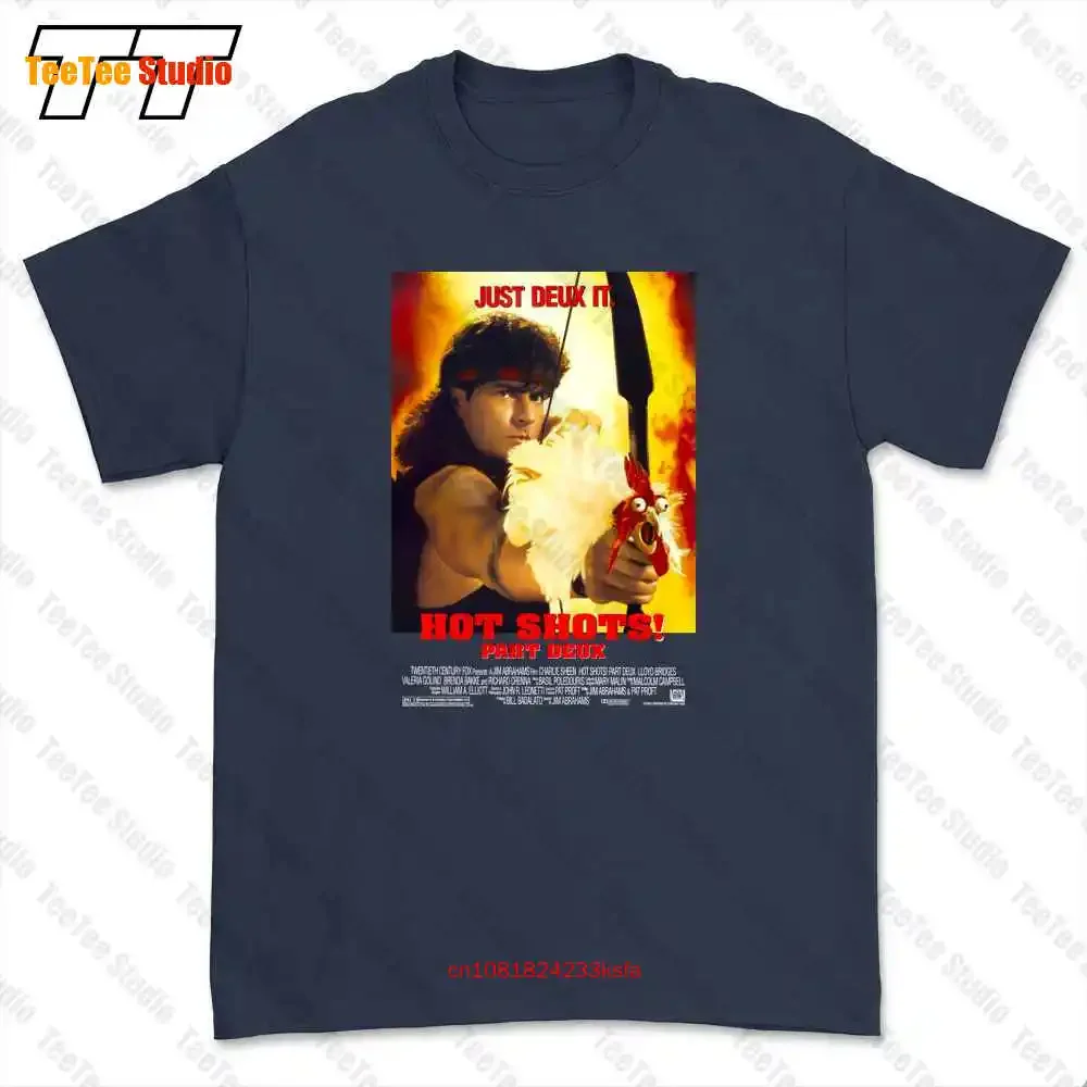 Hot Shots 2 Movie Poster T-shirt Tee IQCC