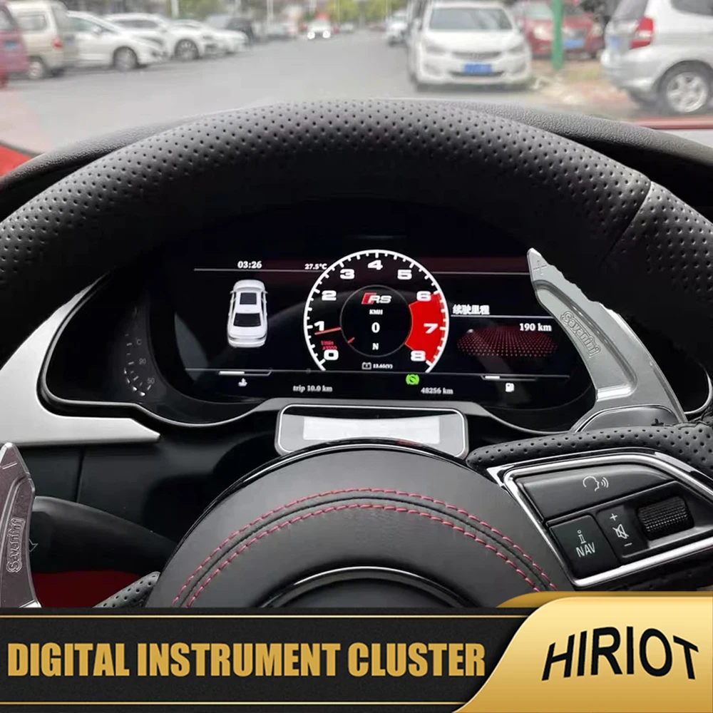 

Virtual Cockpit Digital Instrument Cluster Speedometer For Audi TT A3 A4 B8 A5 S5 Q3 Q5 LCD Dashboard Gauge Panel Tachometer