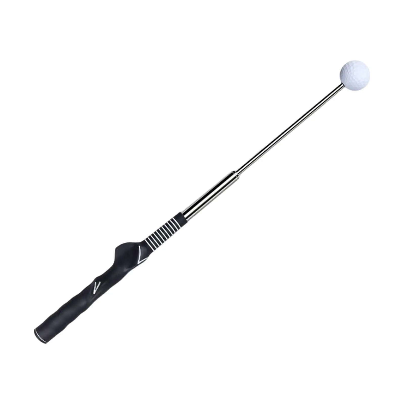 

Golf Swing Trainer Aid Practice Position Correction Telescopic Warm up Stick for Rhythm Women Men