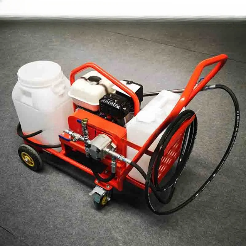 Hete Asfalt Spuitmachine Handbediende Weg Bitumen Emulsiesproeier