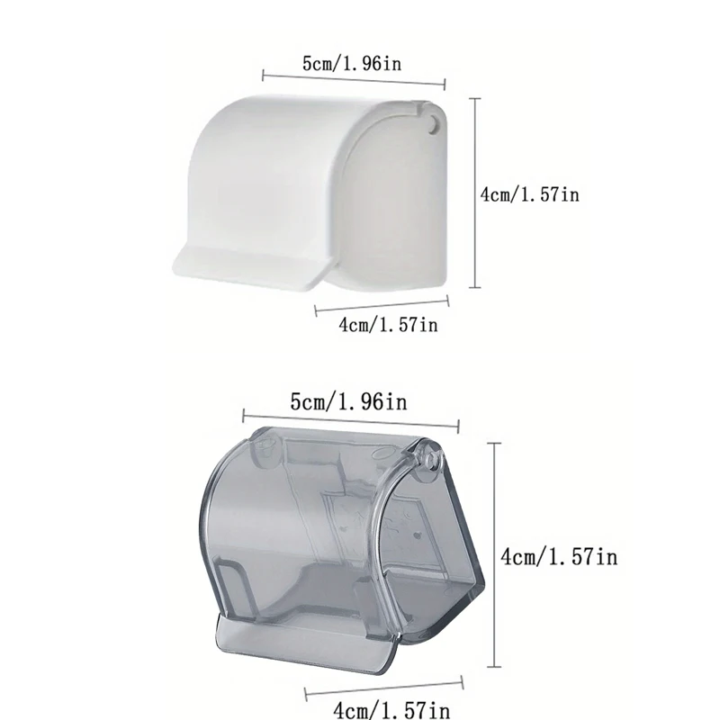 Wasserdichter und staubdichter selbstklebender Rasiererhalter zur Wandmontage im Badezimmer für die Dusche, Hakenständer, Gillette-Rasierer, Rasierhalter – Detail 4