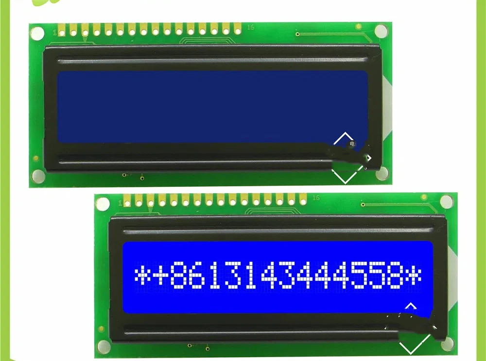 LCD1601 LCD 16X1 LCD Module Character 1601 Dot-matrix Module Parallel Port Screen 1601A