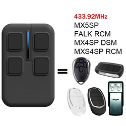 MOTORLINE FALK RCM MX4SP DSM MXS4SP RCM 차고 문 제어 433.92MHz 롤링 코드 차고 문 오프너 원격 제어