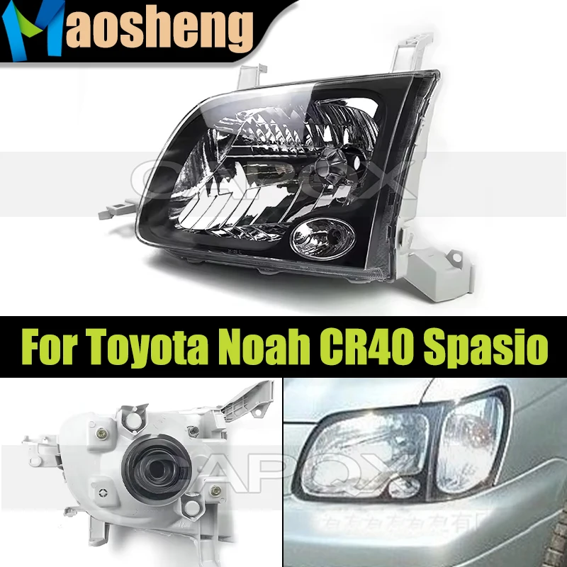 

Front Headlight Head Light Without Bulbs For Toyota Noah CR40 Spasio 1996 1997 1998 Headlamp Driver Light Replacement
