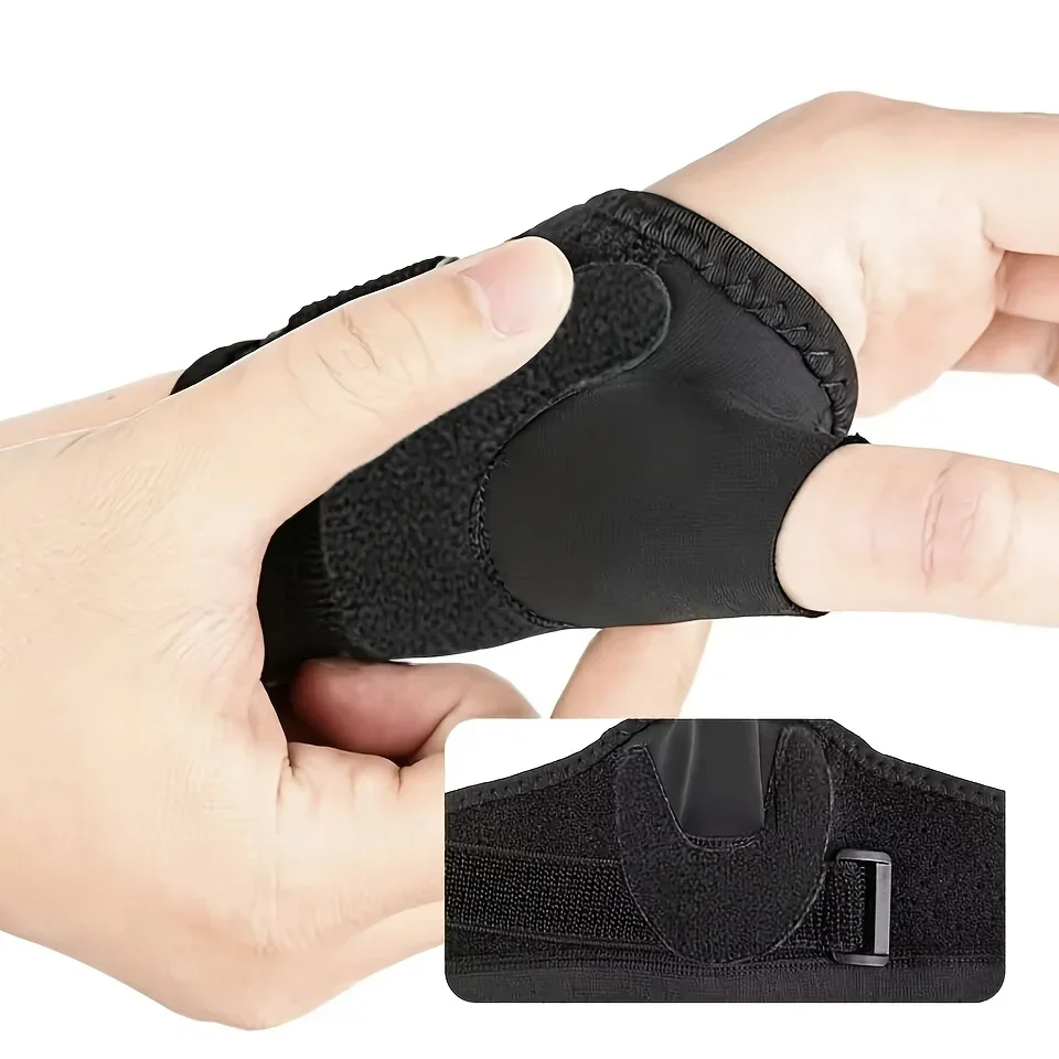 Left & Right Wrist Support Brace, Breathable Hook-and-Loop Splint Wrist Sleeve with Thumb Support, Unisex