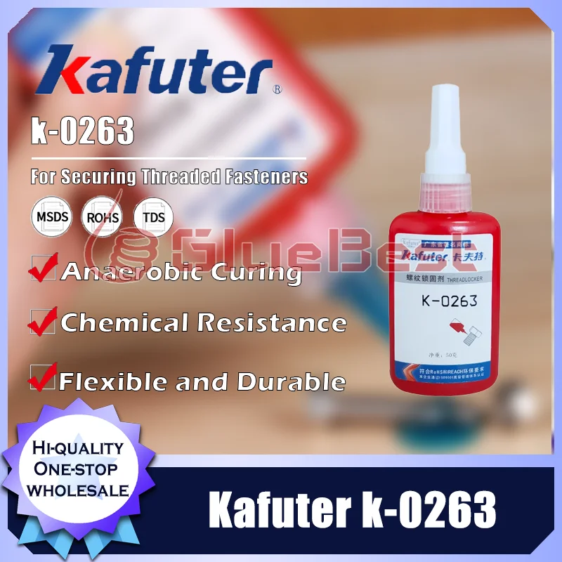 

Kafuter K-0263 Thread Curing Agent Provides Temperature Resistance for Industrial Applications Original Product