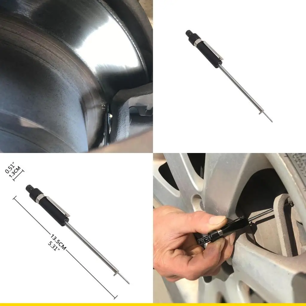 

SZCH Ручной толщиномер тормозных колодок Автомобильный измеритель тормозных колодок Компактный измерительный ручной инструмент