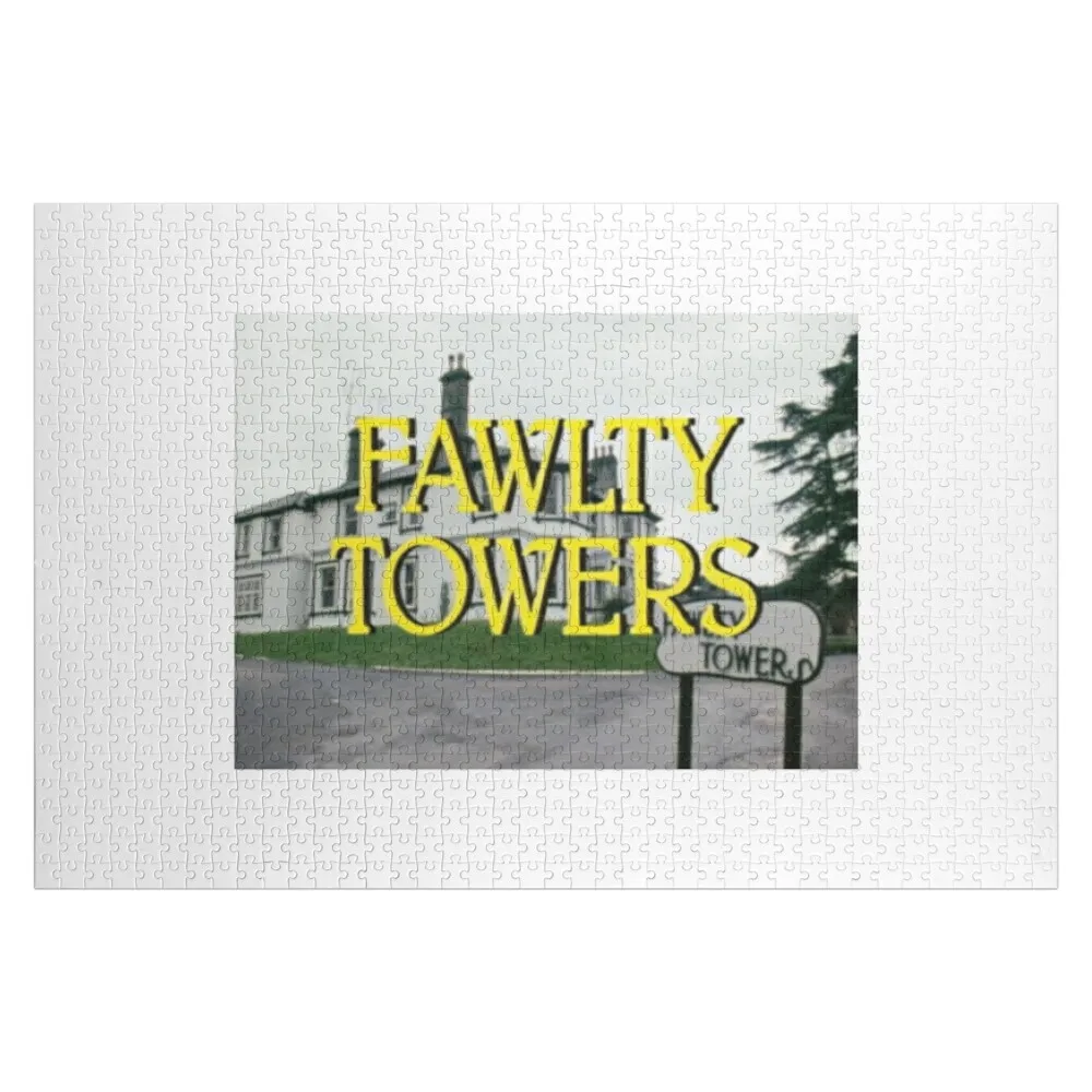 

Головоломка с логотипом Fawlty Towers, фото с персонализированными фото-игрушками для детей, персонализированные игрушки-пазлы