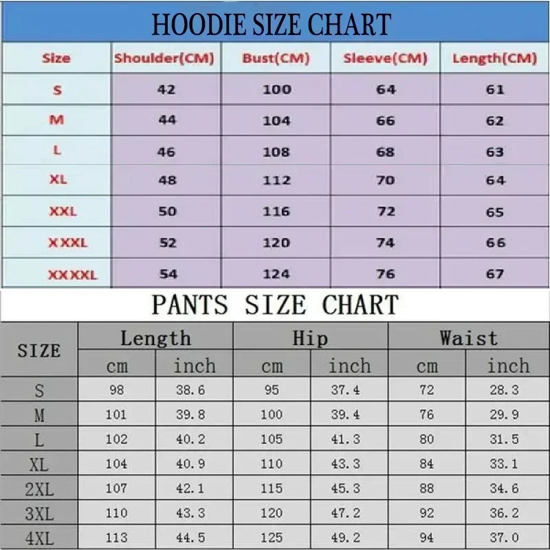 Two Piece Jogger Suits Mens Autumn Winter Long Sleeve Zipper Print Hoody Coat and Long Sweatpants Male Outdoors Sport Tracksuits