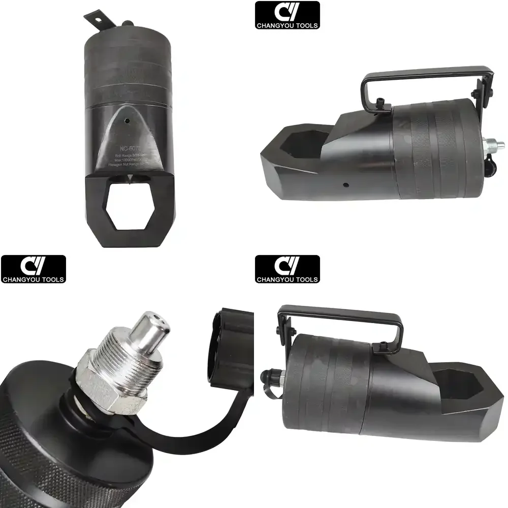 

NC-6075 90 Ton High Quality Split Type Hydraulic Core Splitter Hydraulic Screw Cutter Heavy Nut Splitter