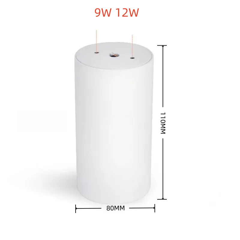 Surface Mounted Anti-Glare LED Downlights  9W 12W 15W 18W 21W Epistar Chip Dimmable COB Ceiling Lamps Spot Lights AC85-265V