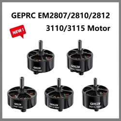 GEPRC EM2807 1350KV/EM2810 1280 1350KV/EM2812 900KV/EM3110 3115 900KV Motor Suitable for 8 inch Long Distance FPV Drone