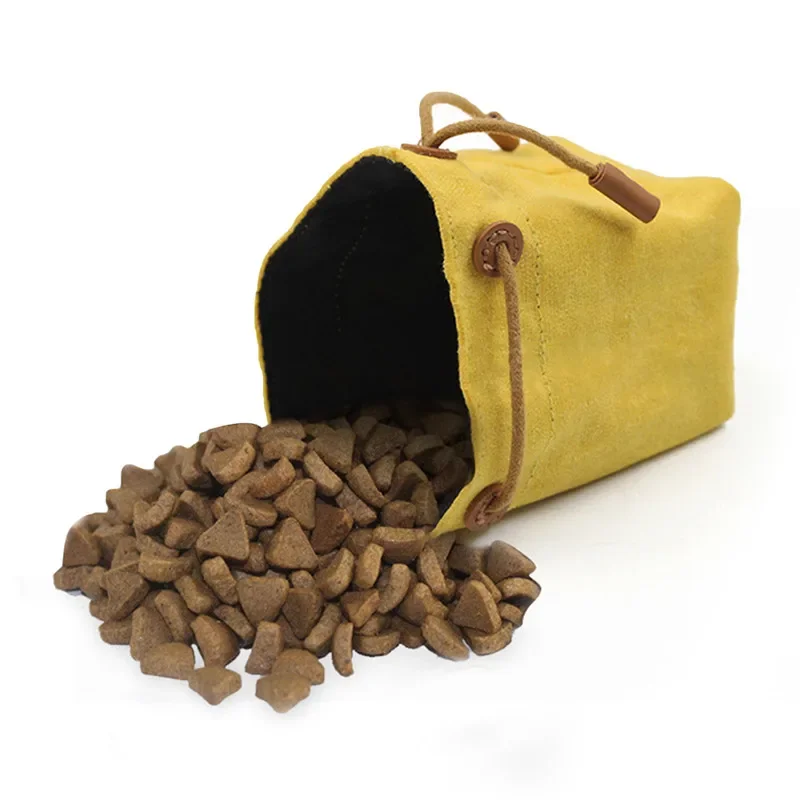 Practical Portable Dog Training Treat Bag Reflective Puppy Snack Reward Waist Pet Feed Pocket Walking Pouch Detachable Supplies