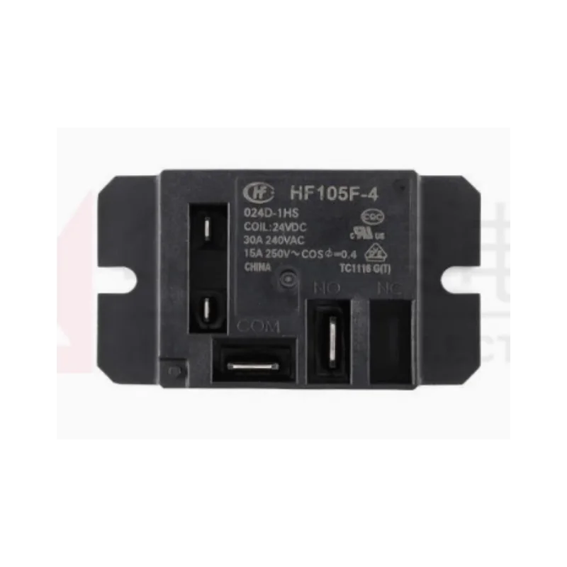 

Original relay HF105F-4/024D-1HS 24VDC 4-pin, normally open, small-sized, high-power
