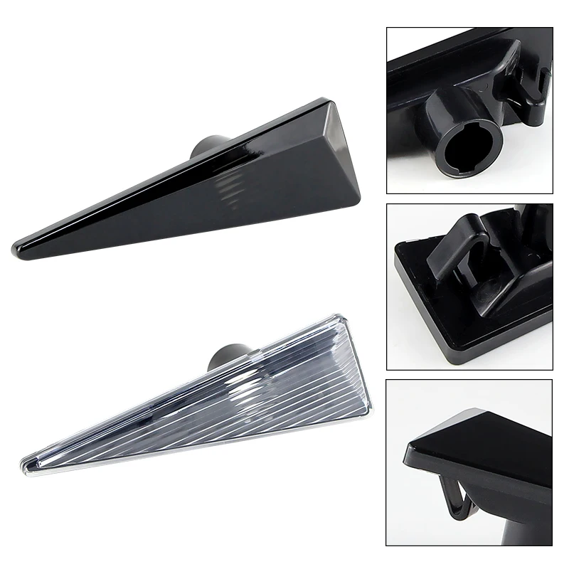 

2PCS For Renault Megane MK2 CC Espace MK4 Scenic MK2 Wind Avantime Thalia 2 No Bulbs Fender Side Marker Light Covers Housing