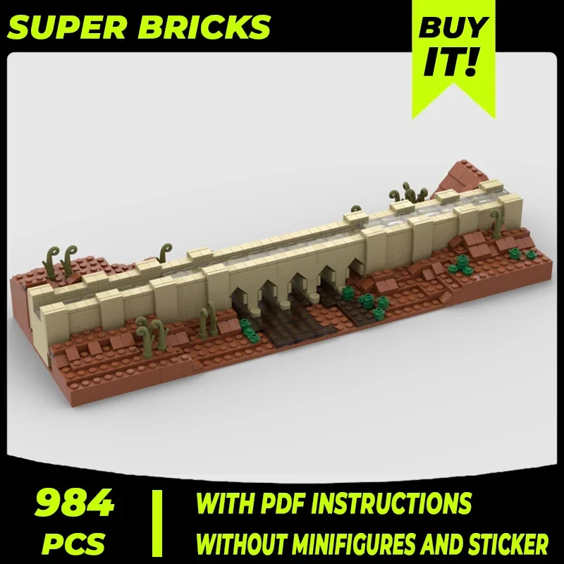 Middle Model Moc Building Bricks Babylonian Hanging Garden Ferry Technology Modular Blocks Gift Christmas Toys DIY Sets Assembly