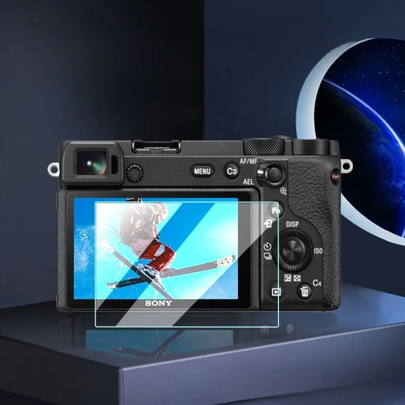 

2PCS Tempered Glass Screen Protector for Sony A6700 A6400 A6300 A6000 A5000 Camera LCD Display Screen Film