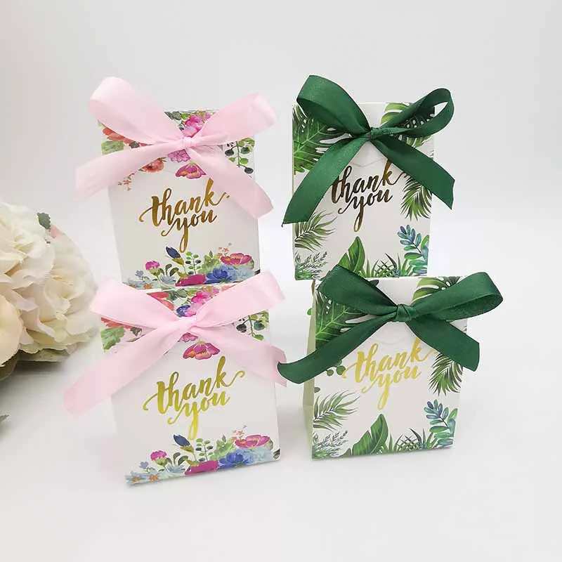10/20 Stück Dankeschön-Papier-Süßigkeiten-Geschenkboxen, Hochzeitsgeschenke, Schokoladen-Geschenkverpackungen für Gäste, Geburtstagsparty-Dekoration – Detail 14