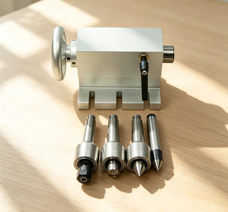 MT2 CNC Tailstock Movable Center Height 65MM-105MM Stroke 20MM-50MM 4 Axis Rotary Axis Woodworking Lathe Tool Morse Taper