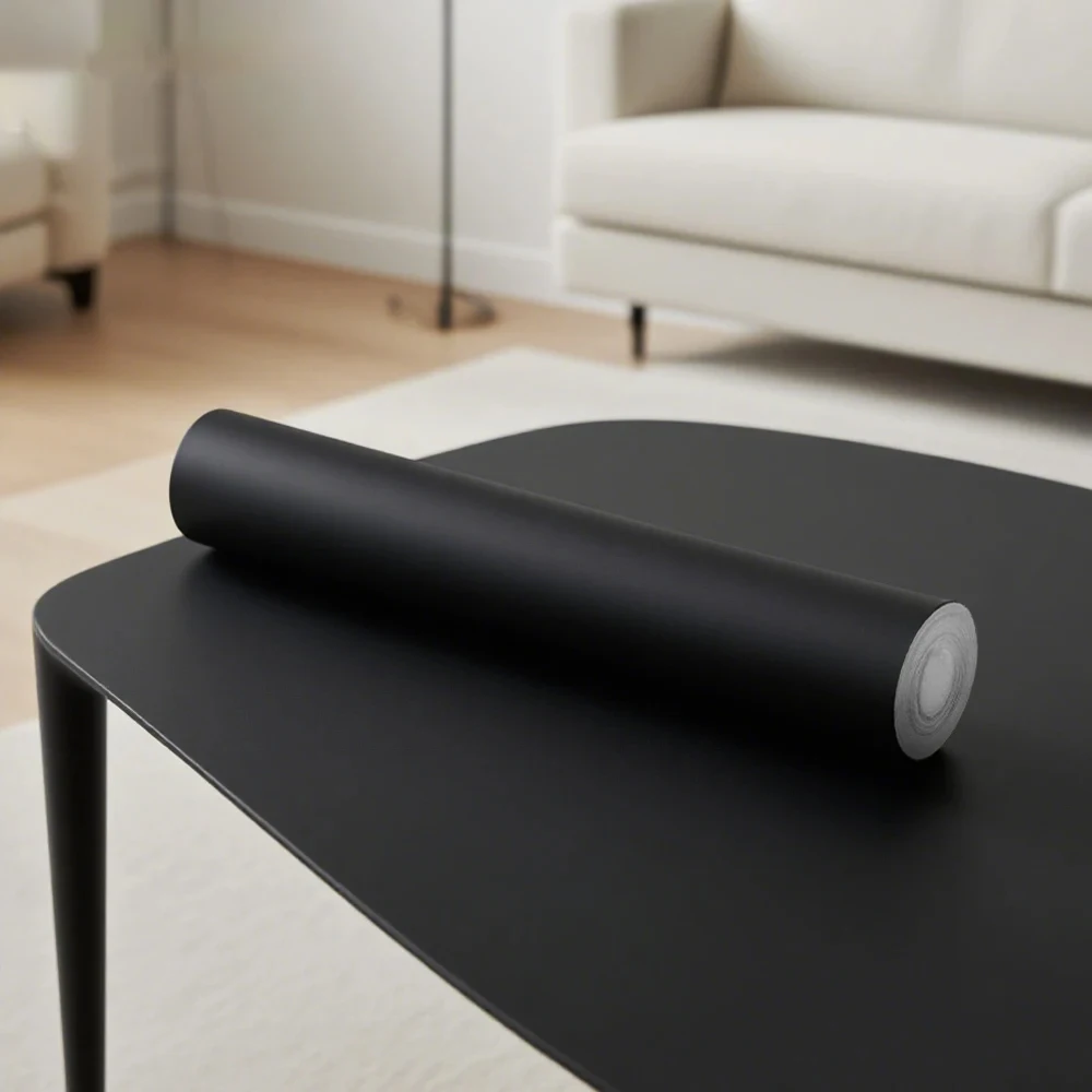 55cm Matte Frosted Solid Color Wallpaper Stain-Resistant Waterproof And Moisture-Proof Suitable For Bedroom And Home Decoration.