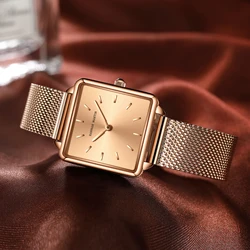 Hannah Martin Top Brand Simple Women Watch Japanese Movement Quartz Wristwatch Fashion Luxury All-Match Women Clock New Arrival