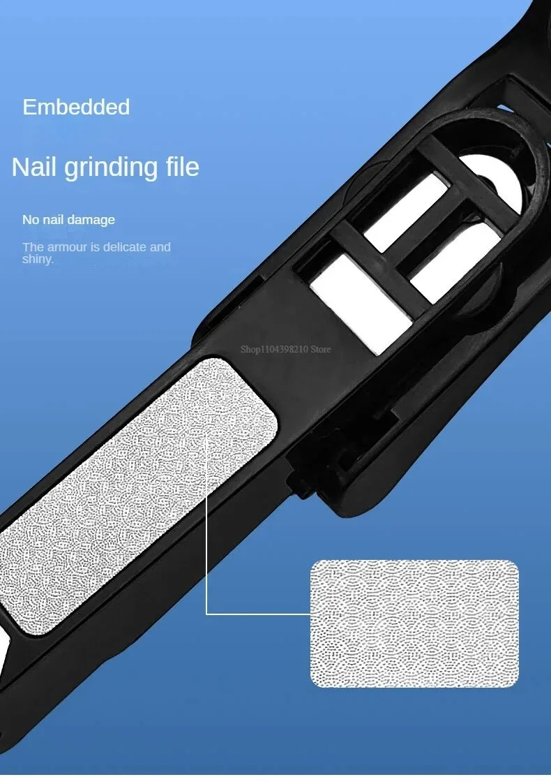 拡大鏡付き多機能飛沫防止爪切り - 高齢者向けの独創的なデザイン