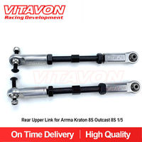 VITAVON CNC Alu7075 Rear Upper Link For Arrma Kraton 8S Outcast 8S 1/5