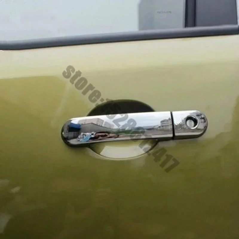 For Nissan Note E11 2005-2012 Nissan March / Micra K12 2003-2010 Chrome Car Door Handle Covers Accessories Trim Car Styling