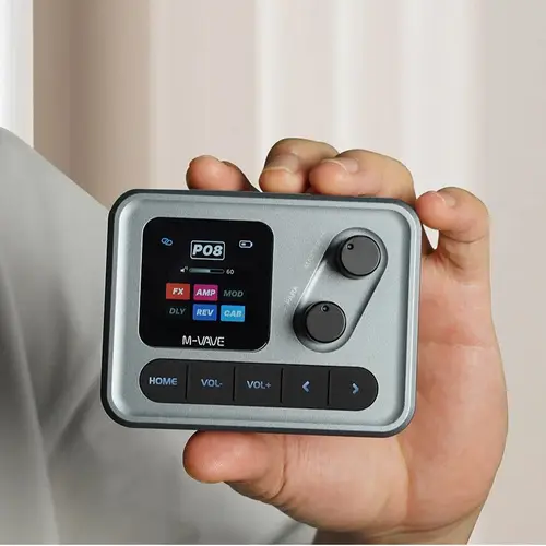 Imagen 2 del producto Nuevo MVAVE ket Amp Pedal de efecto bajo de guitarra portátil Wirel Bluetooth grabación interna Single Blo M-VAVE