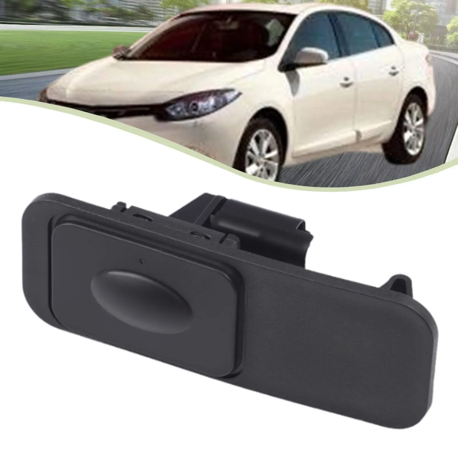 

Переключатель открывания двери багажника хэтчбека, черная кнопка, замена для Renault Megane II MK2 Fluence