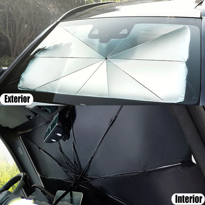 Protection solaire universelle pour voiture, pare-soleil pour fenêtre avant