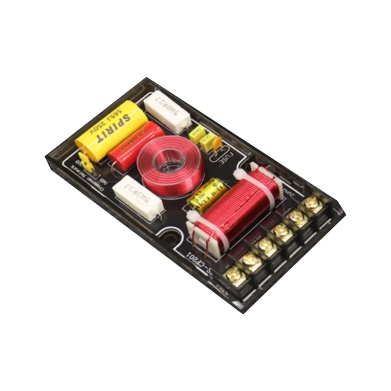 Fever level modified car with two-way high and low frequencies for DIY upgrade of car dividers