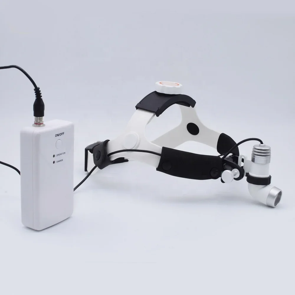 Factory Wholesale Shadowless Led Medical Head Lamp Wireless Rechargeable Headlight Surgery Light For Vet Pet Examination Ent