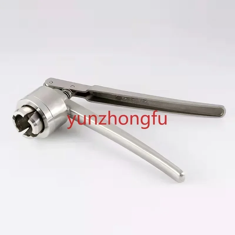 Handheld Silver Steel 13mm/15mm/20mm Perfume Crimp Bottle Sealing Machine  Spray Nozzle Crimping Tool