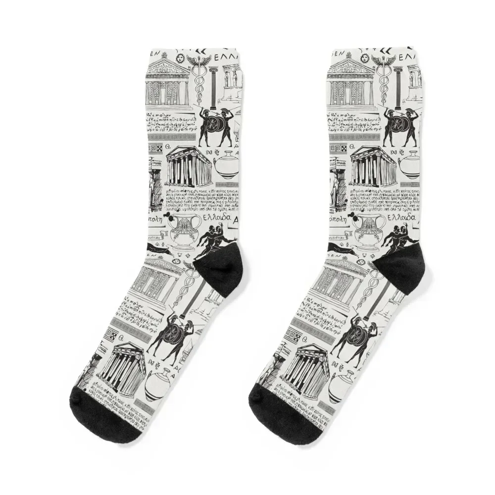 Ancient Greece Socks Argentina christmas stocking Soccer Women's Socks Men's