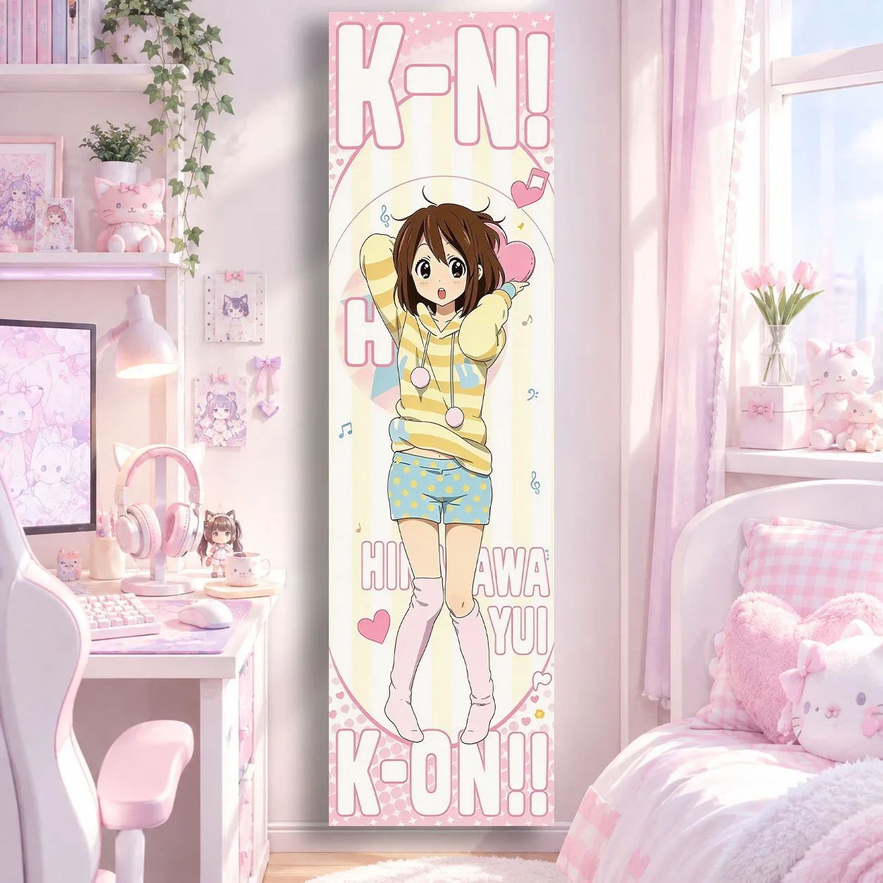 Music Band Girl Group Tapestry Moe Kawaii Girls Long Tapestry Party Bedroom House Living Room Decor Room Necessaires Stuff
