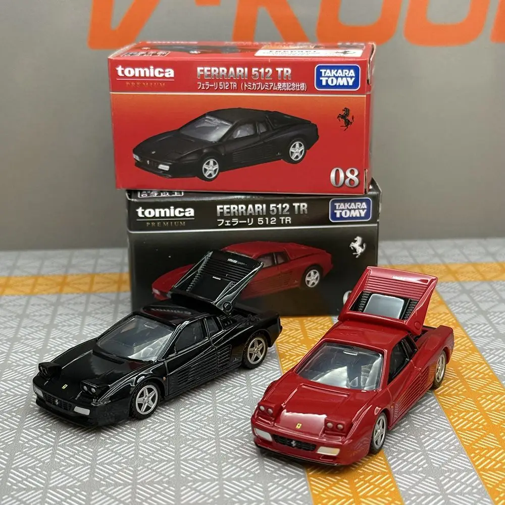 Takara Tomy Tomica Premium 08 Ferrari 512 TR Diecast Alloy Car Model Collection Display Vehicle