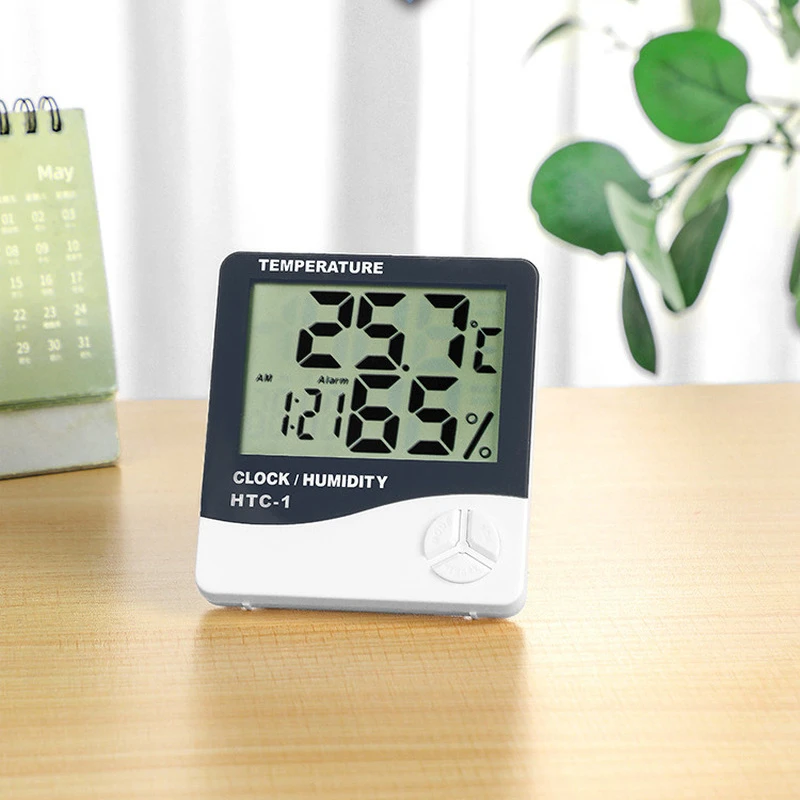 Digital Thermometer Hygrometer Indoor Weather Station For Home Mini Room Thermometer Temperature Humidity Monitor