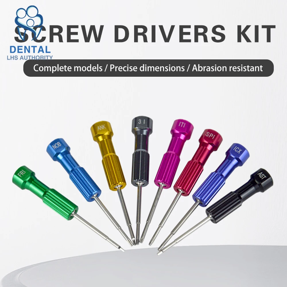 1Pc Dental Laboratory Stainless Steel Implant Screw Driver Dentistry Tool Kit Micro Screwdriver Dentist Instrument