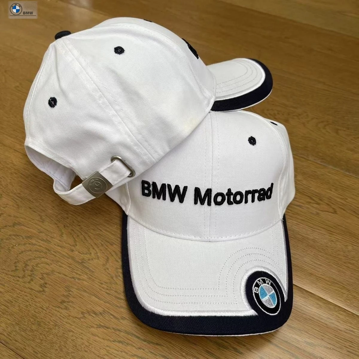 For BMW X1 X3 X5 X6 X7 E46 High-quality Car Embroidered Baseball Cap Outdoor Racing Sports Sun Hat Racing Memorial Cap Car Decal