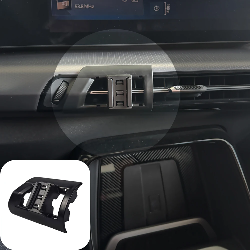 For BMW X1 U11 2023 2024 2025 Car Phone Holder Wireless Charging Bracket Base Gravity Stand Phone Mount Car Accessories