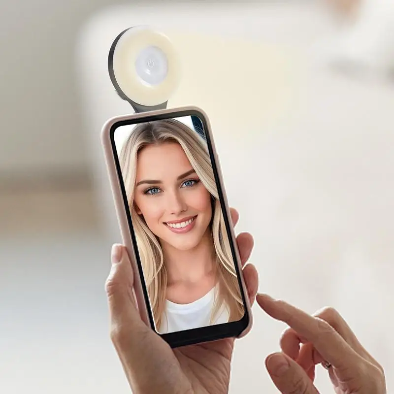 مصباح سيلفي محمول قابل للطي للهاتف المحمول، مصباح سيلفي مغناطيسي محمول لمكالمات التصوير الفوتوغرافي ومؤتمرات الفيديو