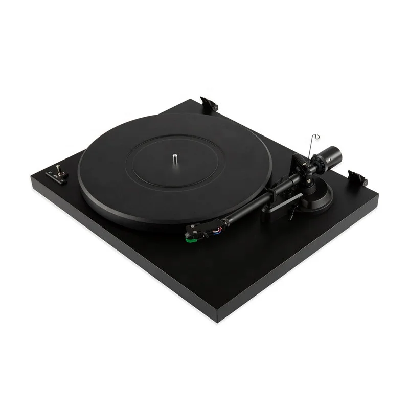 High Quality Multifunctional wooden desktop Modern hifi Retro 3 speed and Bluetooth transmitter turntable player