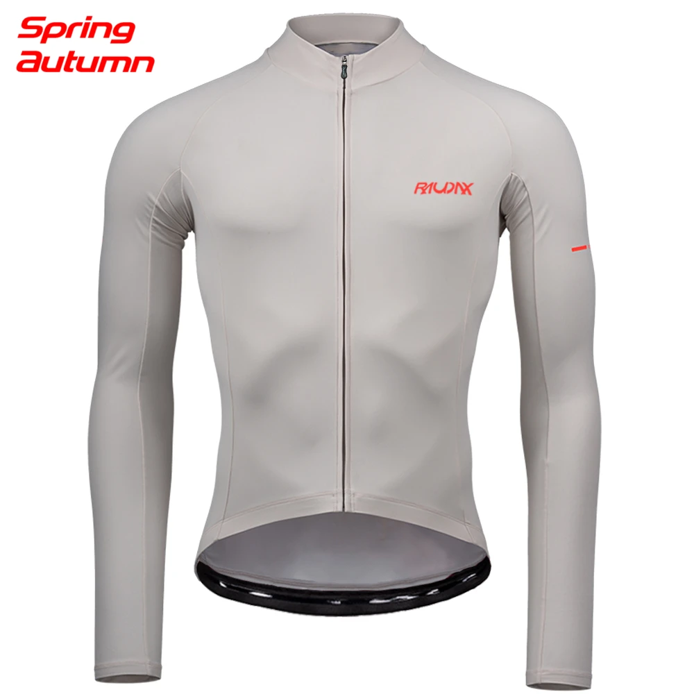 Leichte, hochelastische, atmungsaktive Radtrikots, langärmeliges Oberteil für Herbst, Fahrradbekleidung, Radfahrershirt, Maillot – Detail 3