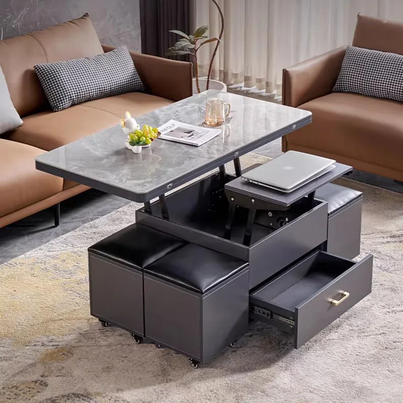 

Storage Bedroom Coffee Table Trau Living Modern Mesa Lateral Mobile Coffee Table Minimalist Apartamento Couchtisch Furniture