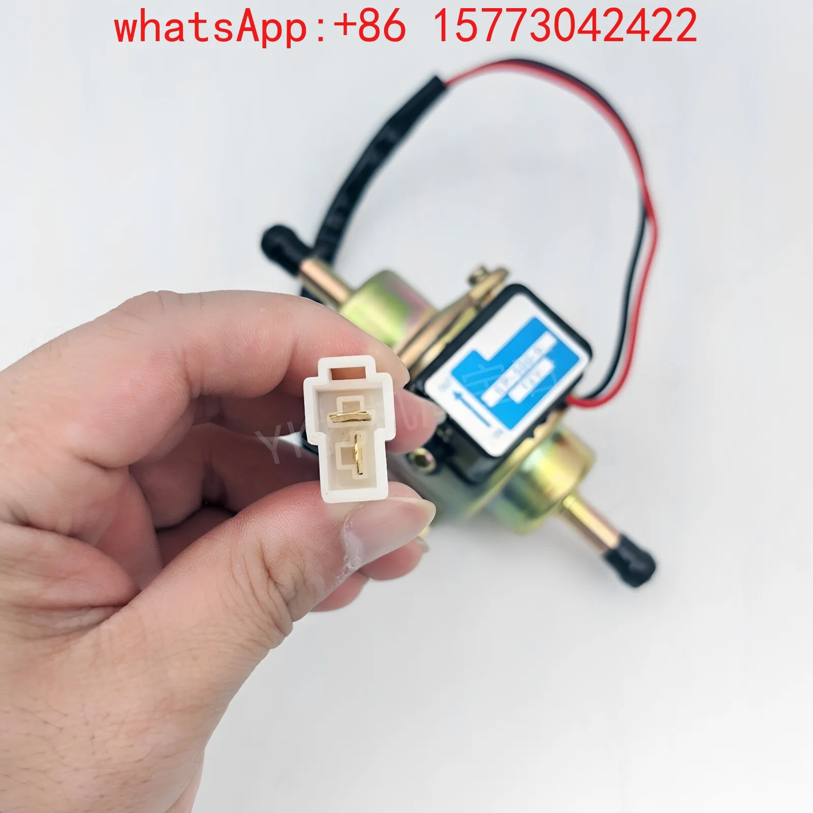 Applicable, electronic pump fuel oil pump excavator pickup all copper external oil pump 12V accessories