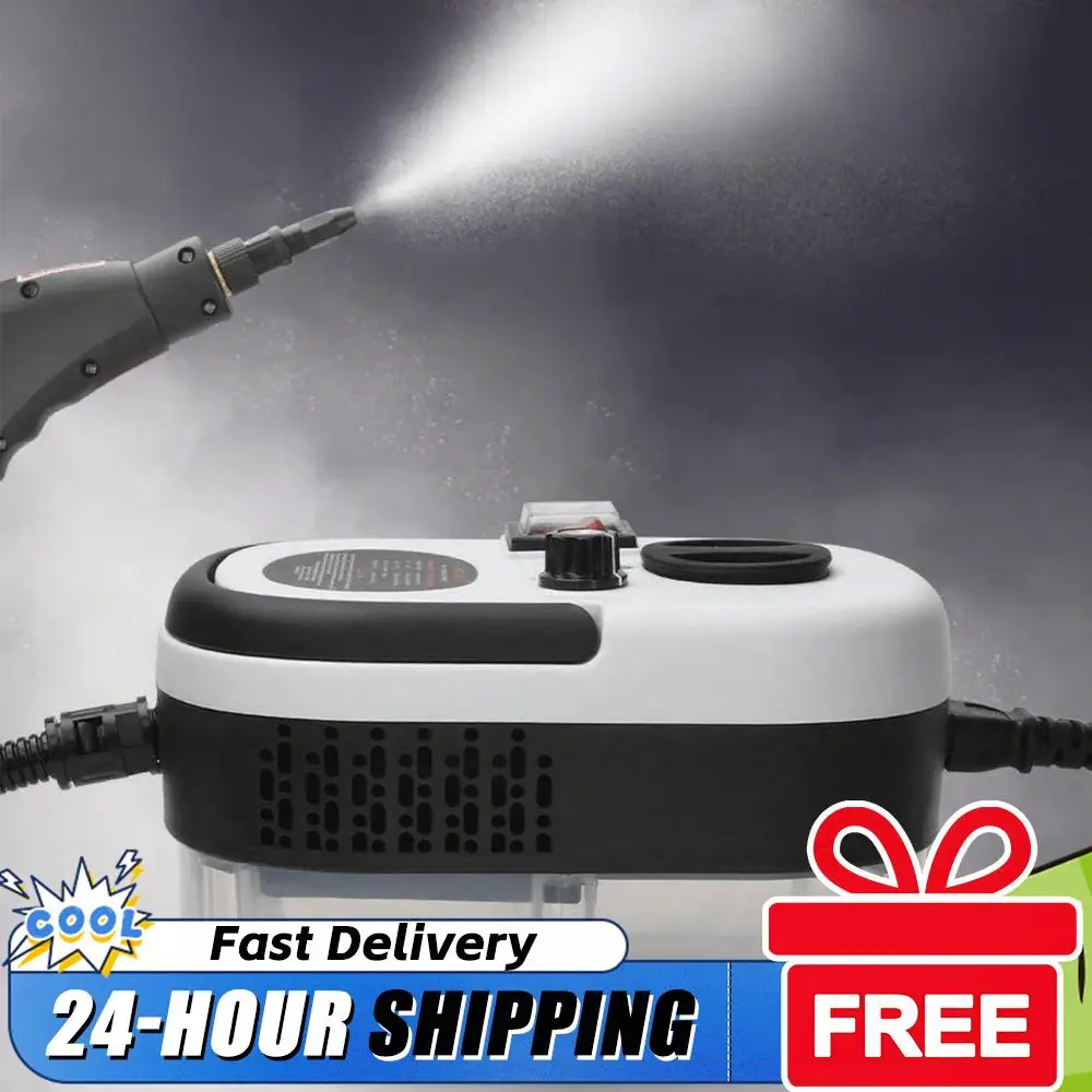 

Пароочиститель ручной 2500 Вт, 220 В, многофункциональный портативный аппарат для чистки, паровая машина высокого давления для ванной комнаты и окон